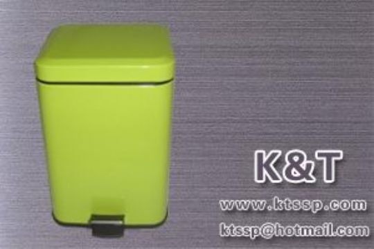 Stainless Steel Square Trash Bins/Trash Cans